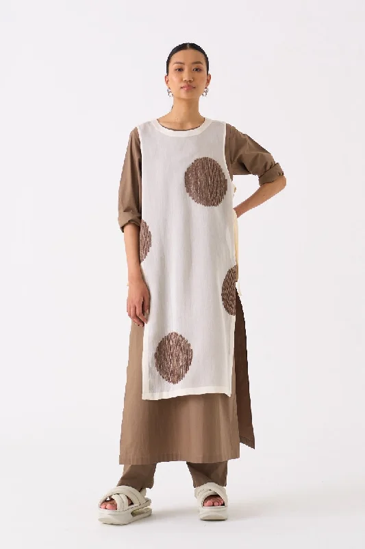 Side Tie Overlay Tunic Co ord 3 Cedar