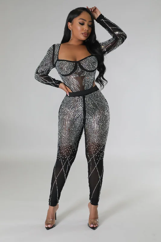 Adryana Babe Bodysuit Legging Set