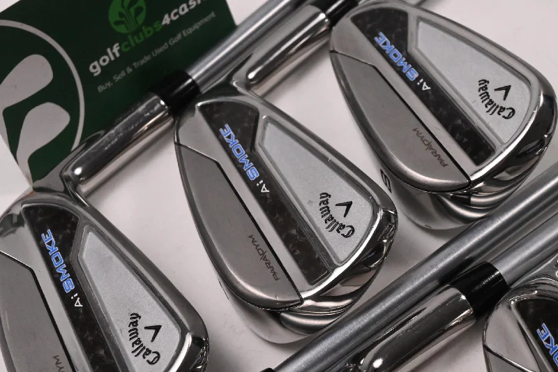 Callaway Paradym Ai Smoke Irons / 6-PW+AW+GW / Regular Plus Flex Project X IO 105