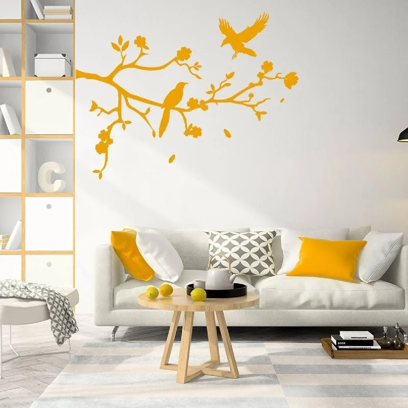 Chic Tree Branch Wall Decal - Stylish Wall Art Sticker Decoration