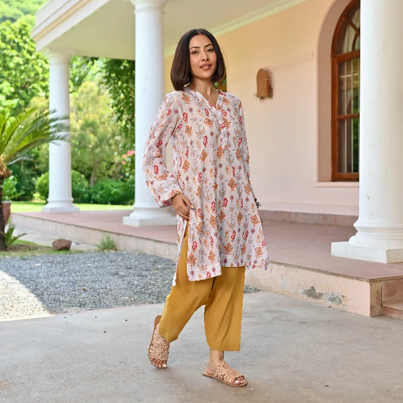 Ikkat Impressions Kurta Set