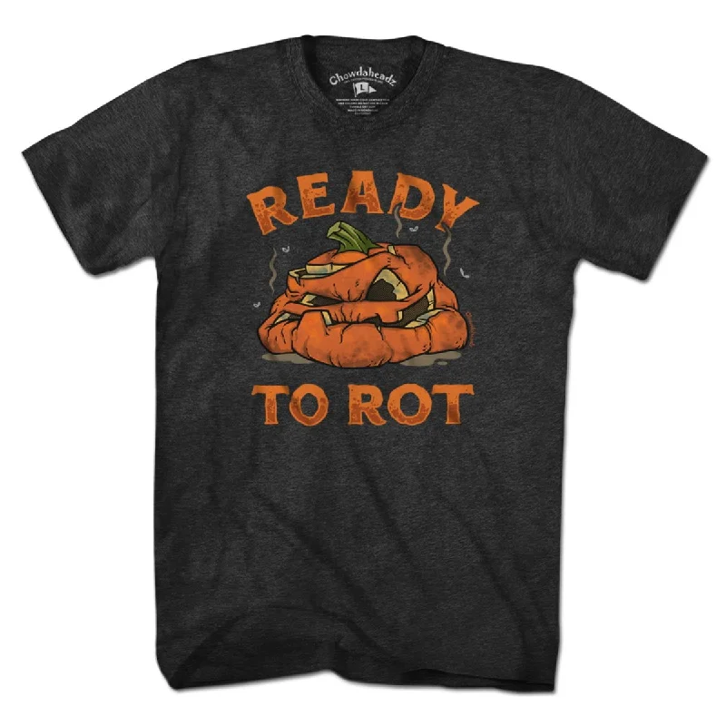 Ready To Rot Halloween Pumpkin T-Shirt