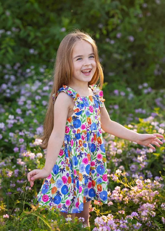 Girls Wild Flower Dress