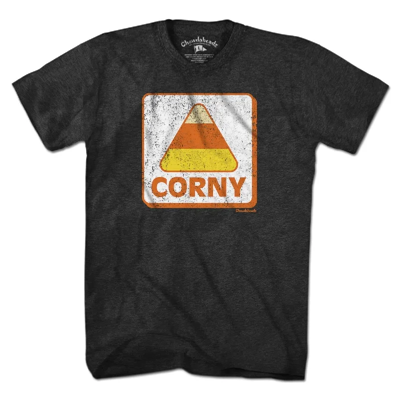 Corny Candy Corn Sign T-Shirt