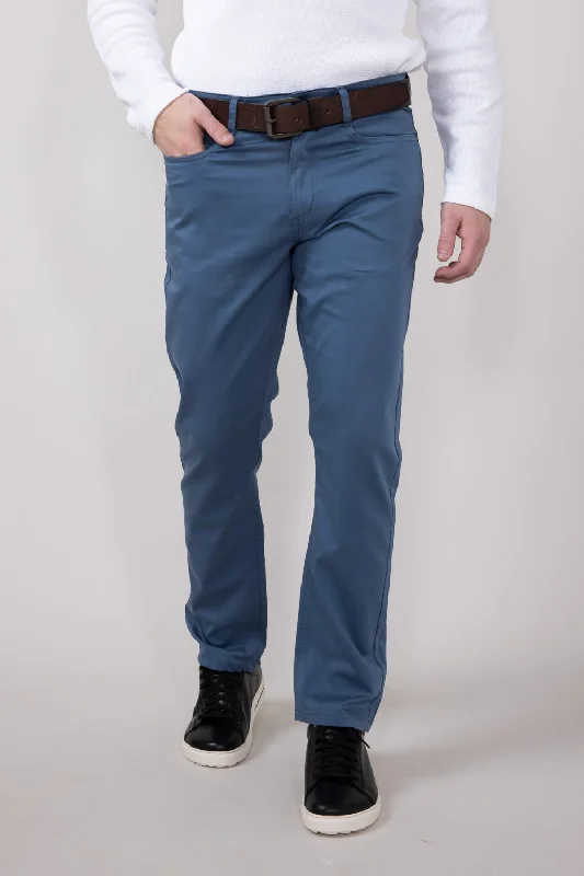 Copper & Oak Air Luxe Pants for Men in Blue Stone | K4F714-BLUESTONE