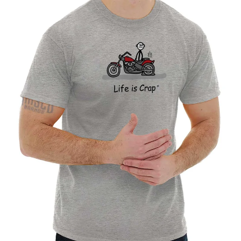 Motorcycle Flat T-Shirt