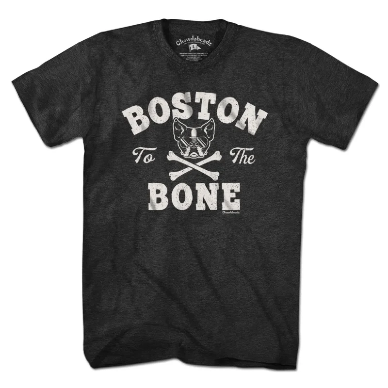 Boston to the Bone Terrier T-Shirt