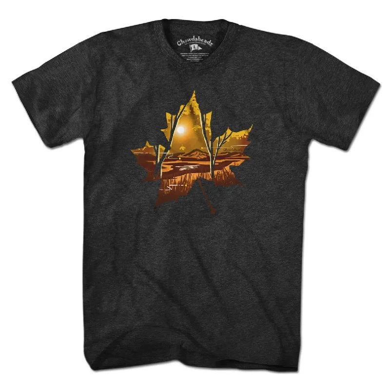 Maple Leaf Landscape T-Shirt