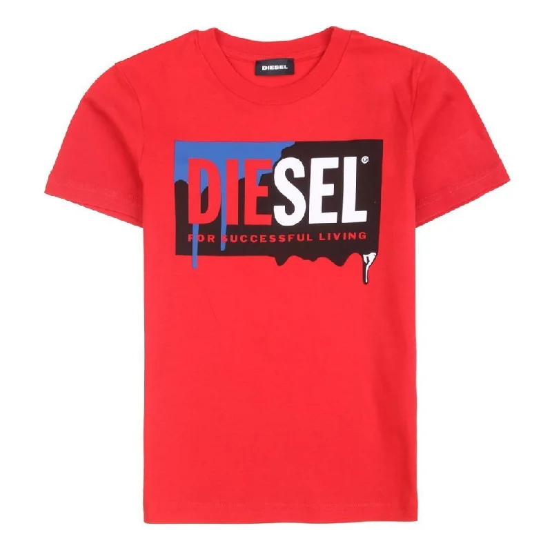 Red Drip Logo T-Shirt