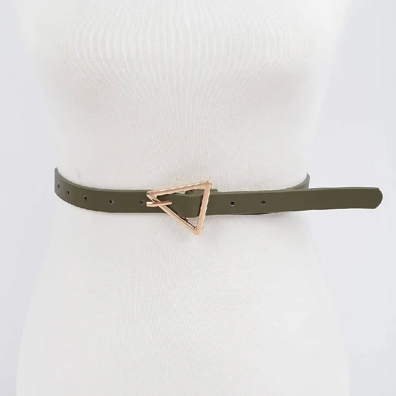 Triangle Buckle Belt