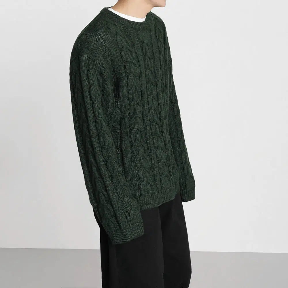 Twist Knitted Sweater