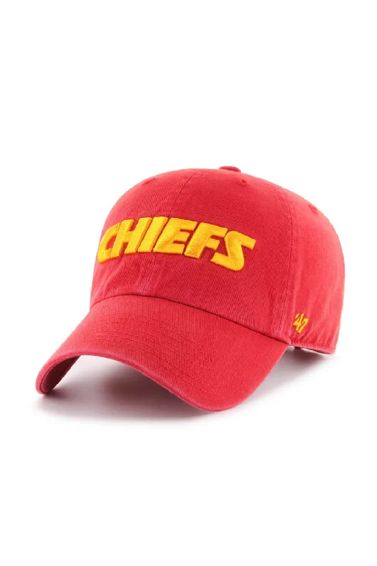 '47 Kansas City Chiefs Script Clean Up Hat in Red | F-RGWSC16GWS-RDA