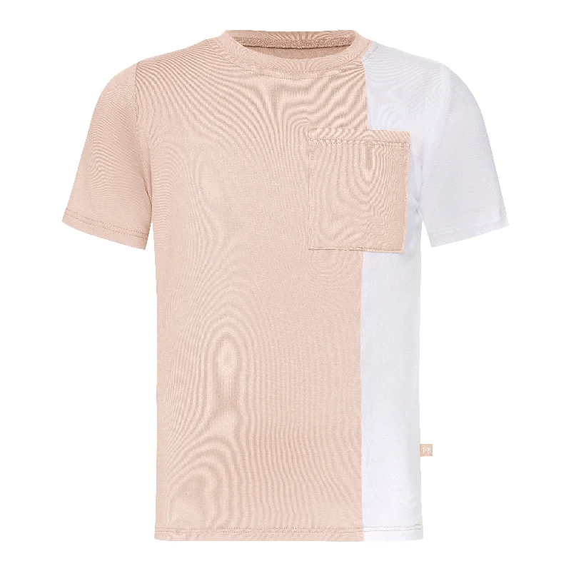 Hazelnut/Alpine Colorblock T-Shirt