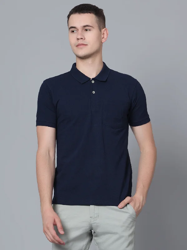 Men Navy T-Shirt