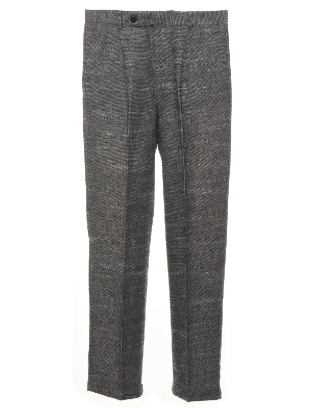 Cotler Grey Classic Trousers - W26 L28