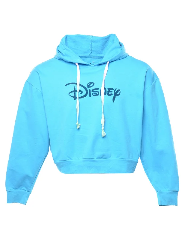 Disney Cropped Cartoon Sweatshirt - XL