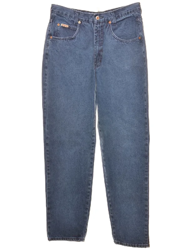 Medium Wash Tapered Jeans - W30 L31