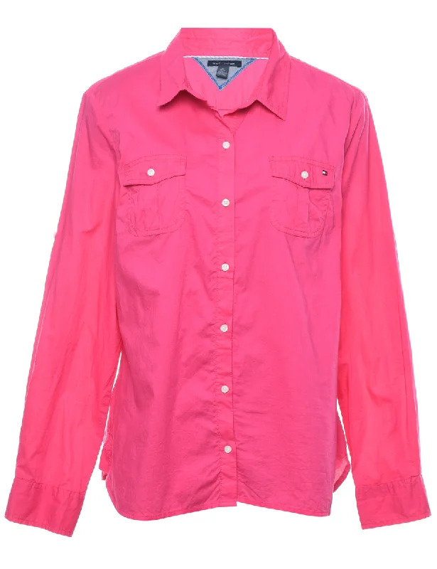 Tommy Hilfiger Pink Classic Shirt - XL