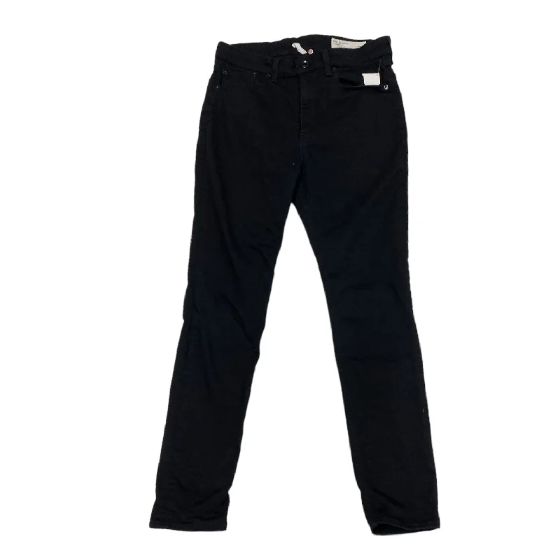 Black Denim Jeans Skinny Rag And Bone, Size 10