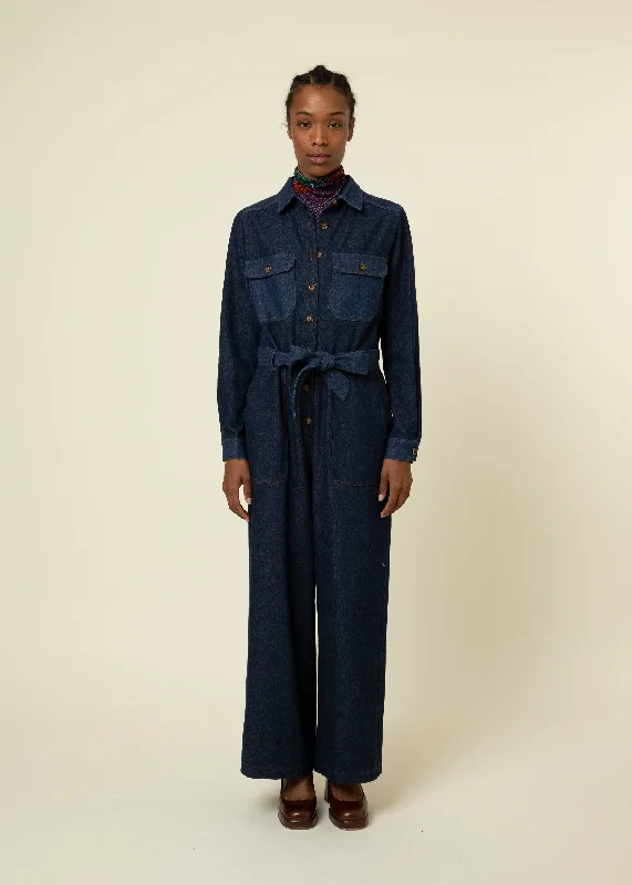 Sandrine Denim Jumpsuit