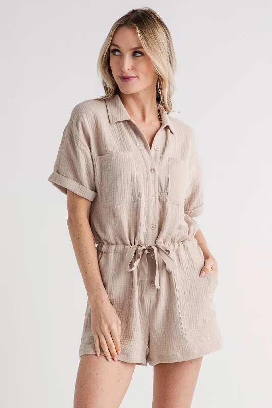 Z Supply Lookout Gauze Romper